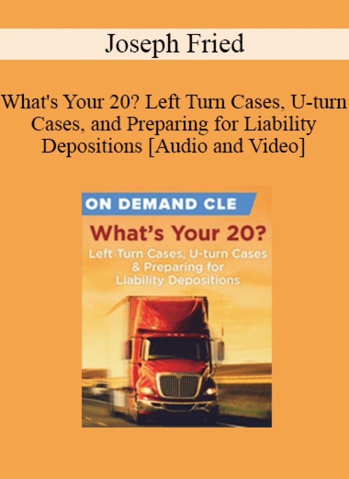 Trial Guides - What's Your 20? Left Turn Cases