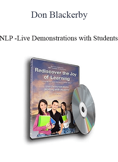 Don Blackerby - NLP - Live Demonstrations with Students